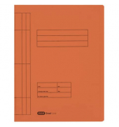 Schnellhefter 100090783, A4, glasklar, Karton, 250g, Vorderdeckel opak