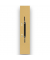 Heftstreifen lang 100091149, 6x30,5cm (BxH), Recyclingkarton mit Metalldeckleiste, chamois