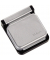 Zettelhalter Magnetclip S 6240094 4x3,6cm silber Kunststoff selbstklebend