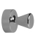 Haftmagnet 6168796, Kegel, 15mm &Oslash;, silber, 7000g