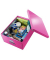 Aufbewahrungsbox Click & Store WOW 6045-00-23, 36 Liter mit Deckel, für A3, außen 482x399x200mm, Karton pink metallic