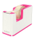 Klebebandabroller WOW Duo Colour 5364-10-23, f&uuml;r Klebeb&auml;nder bis 19mm x 33m, wei&szlig;/pink