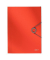 Eckspannmappe Solid 4563 4563-10-20, A4 hellrot Polypropylen (PP) 250g, mit 3 Einschlagklappen