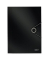 Eckspannmappe Solid 4563 4563-10-95, A4 schwarz Polypropylen (PP) 250g, mit 3 Einschlagklappen