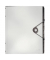 Ordnungsmappe Solid 4570-10-01, 12-teilig blanko, wei&szlig;, A4, 12 F&auml;cher