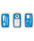 Aufbewahrungsbox MyBox 5229-10-36, 5 Liter mit Deckel, für A5, außen 318x191x128mm, Kunststoff weiß/blau