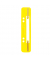 Heftstreifen kurz 3710-00-15, 35x158mm, Kunststoff mit Kunststoffdeckleiste, gelb