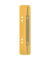 Heftstreifen kurz 3710-00-15, 35x158mm, Karton mit Kunststoffdeckleiste, gelb