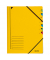 Ordnungsmappe 3907-00-15, I-VII, gelb, A4, 7 F&auml;cher