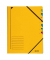 Ordnungsmappe 3907-00-15, I-VII, gelb, A4, 7 F&auml;cher