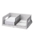 Briefablage-Box Sorty 5230-00-85 A4 / C4 quer grau Kunststoff stapelbar