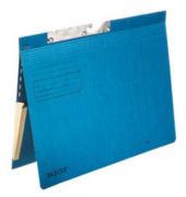 Pendelhefter COMBI 2011-00-35, A4 blau Recyclingkarton 320g