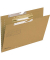 Pendelmappe, Natronkarton, 250 g/m&sup2;, seitlich offen, A4, braun