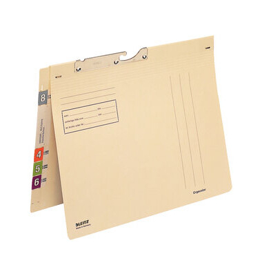 Pendelhefter Troph&eacute;e Color 2134-00-11, A4 chamois Karton 260g