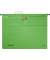 Hängehefter ALPHA®, mit Sichtreiter, kaufmännische Heftung, A4, grün