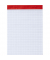Notizblock 1055332, kariert, A6, 60g, 50 Blatt