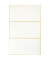 Etiketten 3331, weiß 98x51mm, rechteckig, 