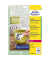Wetterfeste Folienetiketten, weiß, 45,7 x 21,2 mm, wiederablösbar