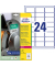 Folienetiketten Inventar- & Eigentumskennzeichnung L7912-10, wei&szlig;, 63,5x33,9mm (BxH), rechteckig