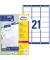 Adressetiketten Adressetiketten, 38,1mm (H)