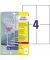 Etikett L8013-10 antimikrobiell 105x148mm tr