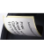 Rollenetikett 89 x 28 mm permanent haftend, weiß pro Rolle