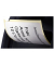 Rollenetikett 101 x 54 mm permanent haftend, weiß pro Rolle