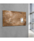 Glas-Magnetboard artverum GL 267, 91x46cm, bronze, Design Used Bronze