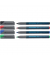 Folienstifte-Set Maxx, SN112294, 4-farbig sortiert, 0,7mm, Rundspitze, teils nachf&uuml;llbar