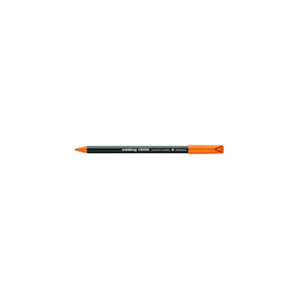 4004764432509 - - Rotulador punta fibra 1200 naranja n6 -punta redonda 05 mm (pack de 10 uds)