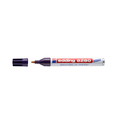 UV-Marker 8280, Einweg, Rundspitze, 1,5 - 3 mm, Schreibf.: farblos
