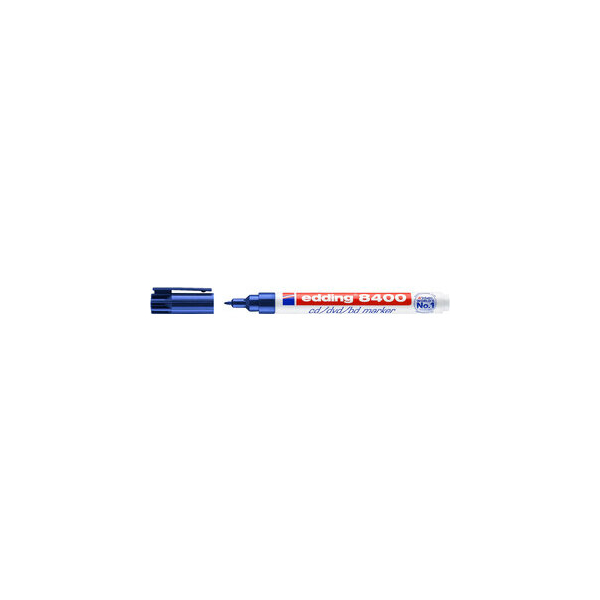 4004764827183 - CD-Marker 8400 Einweg Rundspitze 05 - 1 mm Schreibf blau 4004764827183 edding 10 Stück 4004764827183 - CD-Marker 8400 Einweg Rundspitze 05 - 1 mm Schreibf blau 4004764827183 edding 10 Stück