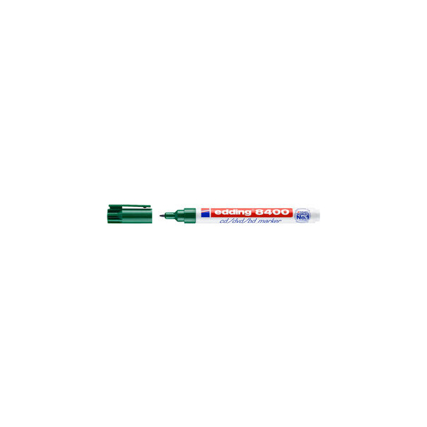 4004764827213 - CD-Marker 8400 Einweg Rundspitze 05 - 1 mm Schreibf grün 4004764827213 edding 10 Stück 4004764827213 - CD-Marker 8400 Einweg Rundspitze 05 - 1 mm Schreibf grün 4004764827213 edding 10 Stück