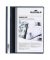 Schnellhefter DURAPLUS 257907, A4+, dunkelblau, Polyvinylchlorid (PVC), Vorderdeckel transparent