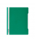 Schnellhefter Standard 257005, A4+, grün, Polyvinylchlorid (PVC), Vorderdeckel transparent