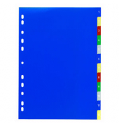 Kunststoffregister 675027, farbig