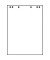 Flipchartblock blanko weiß 68 x 99cm