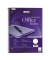 Collegeblock 100050245 Business Office Notes, Lineatur 23 / rautiert mit Rand innen, A4+, 70g, violett, 80 Blatt