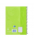 Collegeblock 100050392 Schule, Lineatur 21 / liniert mit Rand innen, A5+, 90g, grün, 80 Blatt