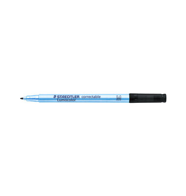 OH-Stift, Lumocolor® correctable, 1 mm, Schreibf.: schwarz