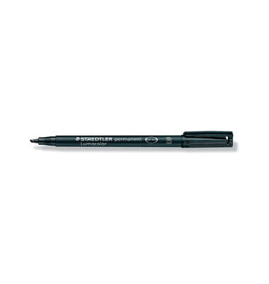 OH-Stift, Lumocolor® 314, B, perm., Ksp., 1-2,5 mm, Schreibf.: schwarz