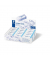 Radiergummi rasoplast 42 x 18 x 12mm weiß/blau
