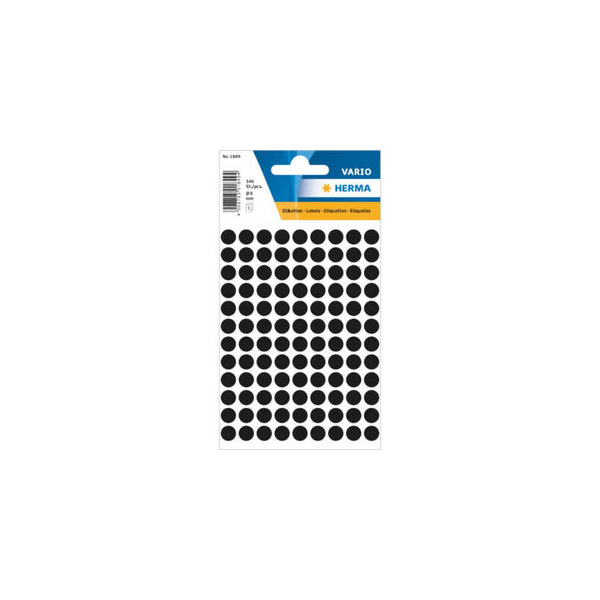 4008705702126 - Markierungspunkt sk Ø 8 mm schwarz 4008705702126 HERMA 1849 4008705702126 - Markierungspunkt sk Ø 8 mm schwarz 4008705702126 HERMA 1849