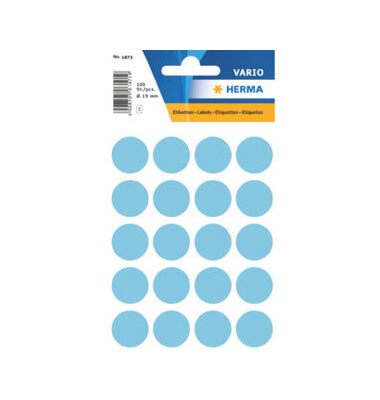Markierungspunkte Vario 1873, blau, &Oslash; 19mm