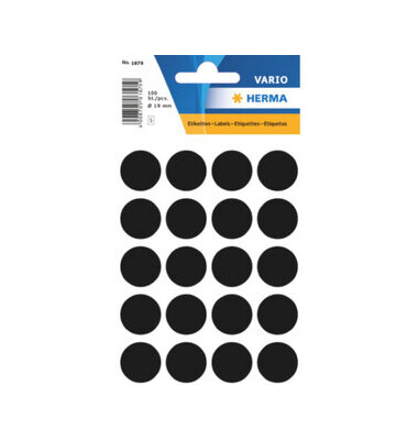 Markierungspunkt, sk, Ø: 19 mm, schwarz
