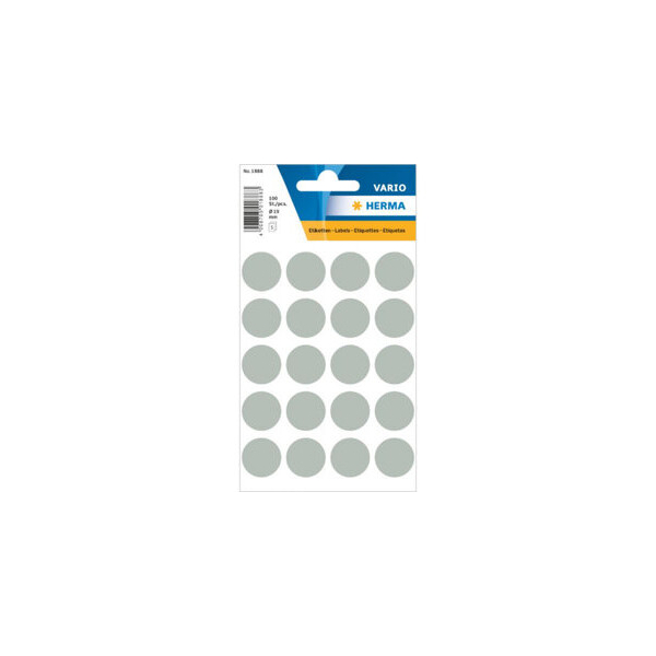 4008705702713 - Markierungspunkt sk Ø 19 mm grau 4008705702713 HERMA 1888 10 4008705702713 - Markierungspunkt sk Ø 19 mm grau 4008705702713 HERMA 1888 10