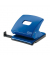 B&uuml;rolocher C 225 025-0382, blau, bis 2,5mm 25 Blatt, mit Anschlagschiene