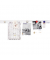 Wandmetallleiste magnetowand 16151 wei&szlig; 5x100cm beschichteter Stahl selbstklebend