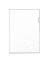 Sichthüllen 214170, A4, transparent genarbt, oben & rechts offen, 0,15mm