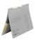 Pendelhefter 15033802, A4 grau Recyclingkarton 320g